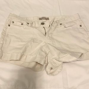 Banana republic white shorts